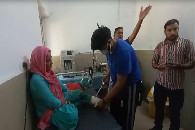 Woman injured during Pakistan shelling in JK's Akhnoor, family says "not scared"
