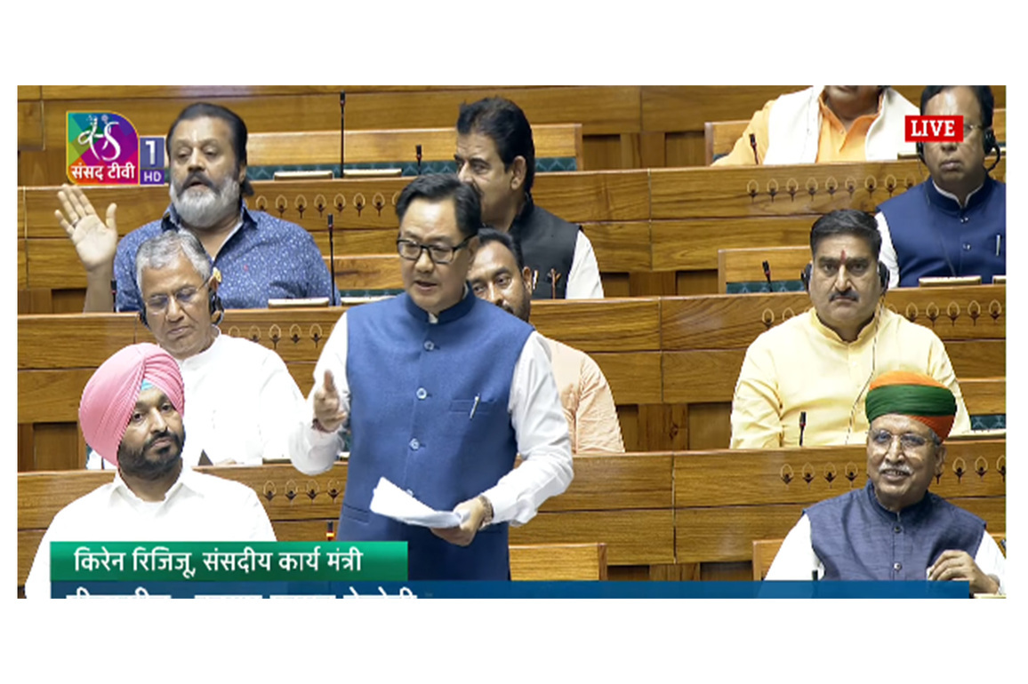 "Have no cure if you believe to be above Speaker": Kiren Rijiju replies to motion for Om Birla's removal in Lok Sabha
