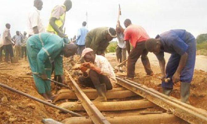 Reconstruction of railway line excites Teso Reconstruction of railway line excites Teso