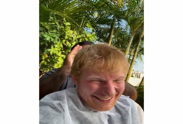 Ed Sheeran enjoys Indian tour, shared fun video of head massage