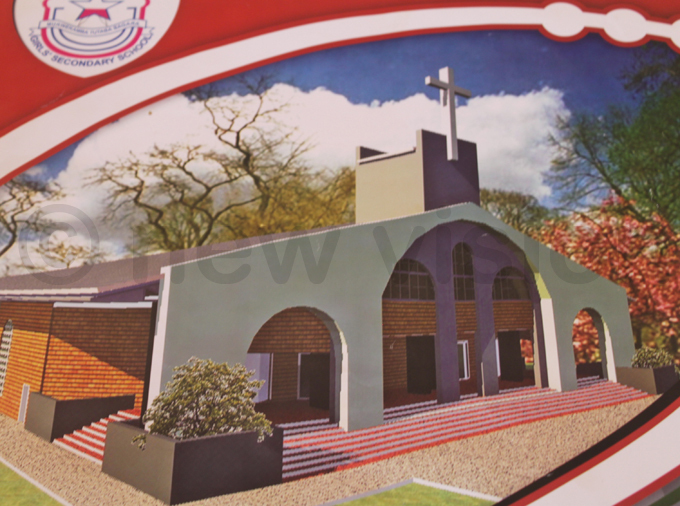 n artistic impression of the schools new chapel