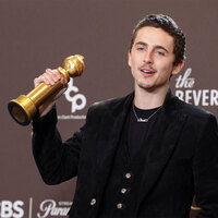 Timothee Chalamet shares behind-the-scenes moments after Golden Globe win