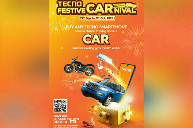 TECNO Mobile celebrates festivities with its 40-day Festive CARnival
