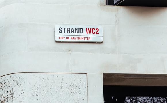 Strand in London — the location of the Royal Society of Arts
