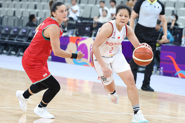 (SP)CHINA-SHENZHEN-BASKETBALL-FIBA WOMEN'S ASIA CUP-LEBANON VS INDONESIA (CN)