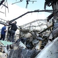 Mideast in Pictures: Iranian university hit in U.S.-Israeli airstrike
