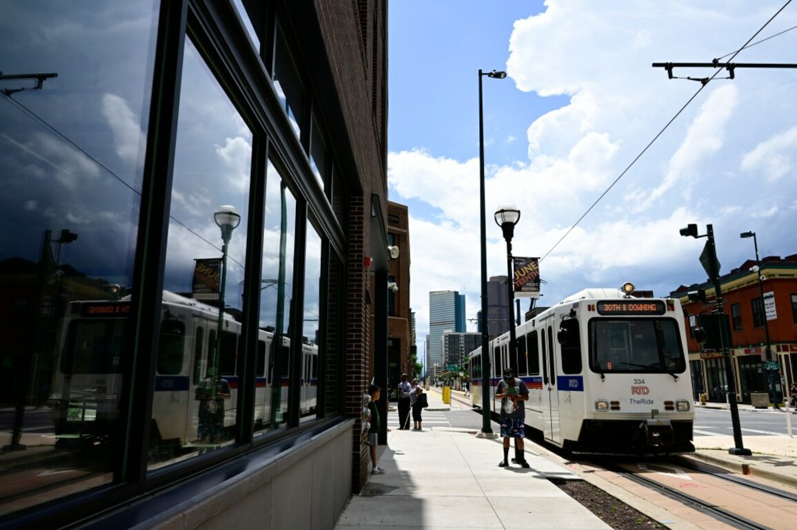 Driver crashes into RTD train in Denver's Five Points neighborhood