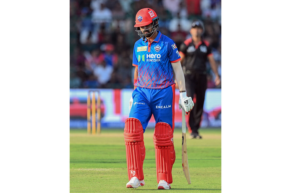 KL Rahul ends record-breaking streak following poor outing against MI