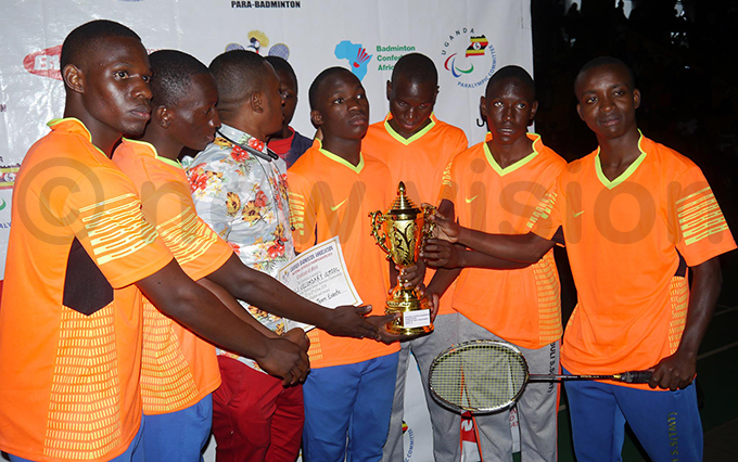 ibuli  won the boys team event trophy hoto by avid amunyala