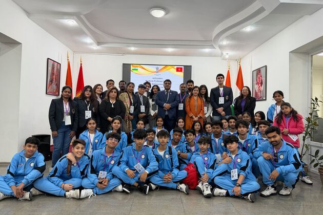India marks historic debut at 1st Youth Delphic Games of SCO Nations in Kyrgyzstan