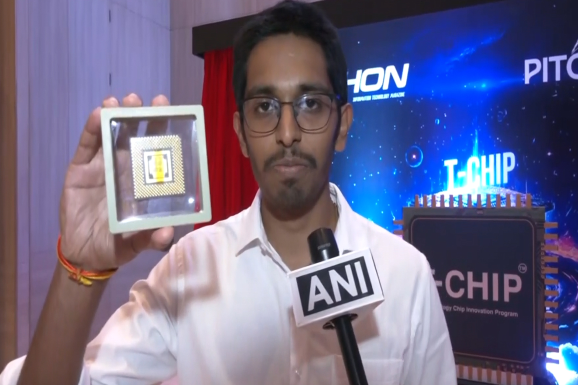AI chip designed by IIT innovator unveiled at T-CHIP Semicon Summit