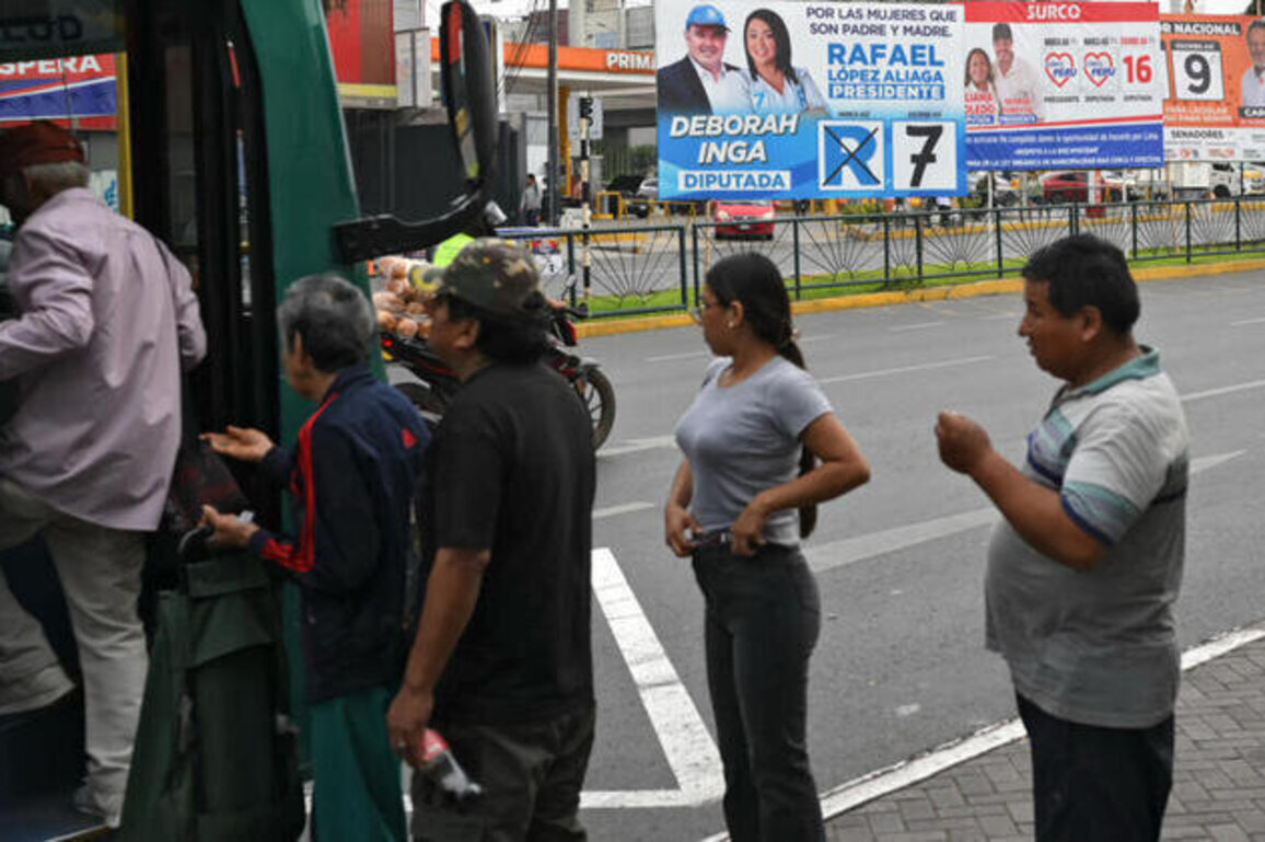 Crime-weary Peru votes for ninth president in a decade