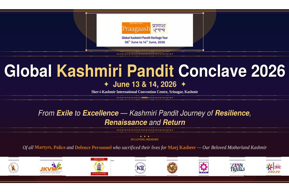 'Global Kashmiri Pandit Heritage Tour & Conclave 2026' to be held in Kashmir in June