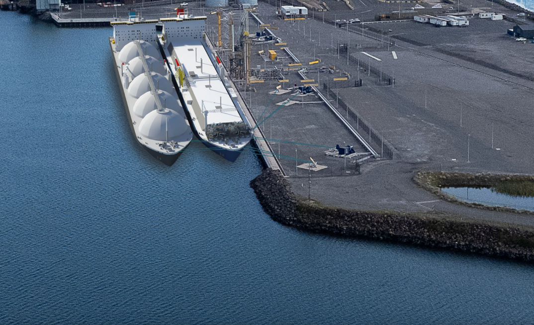 Port Kembla Energy Terminal Render.