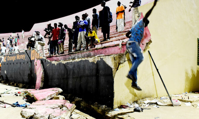 All sports events suspended after Senegal stadium tragedy All sports events suspended after Senegal stadium tragedy