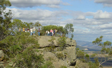 Overlooking the Bylong Valley in NSW.