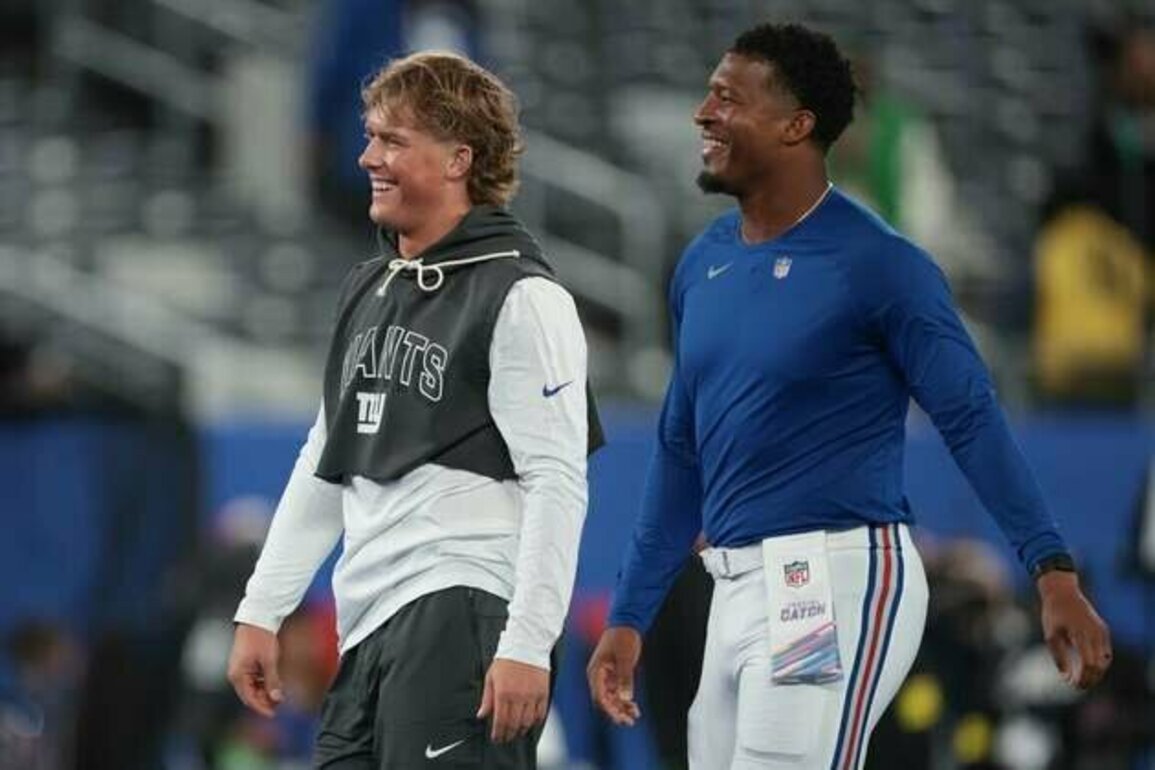 Giants to start QB Jameis Winston if Jaxson Dart can't go