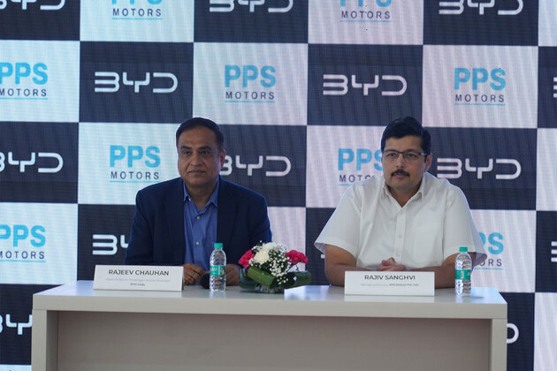 PPS Motors inaugurates India's largest BYD showroom in Delhi