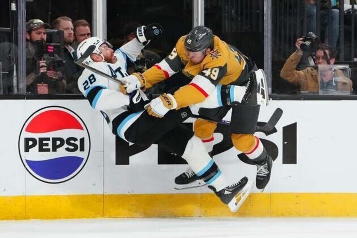 Knights rally in Game 1, spoiling Mammoth's playoff debut