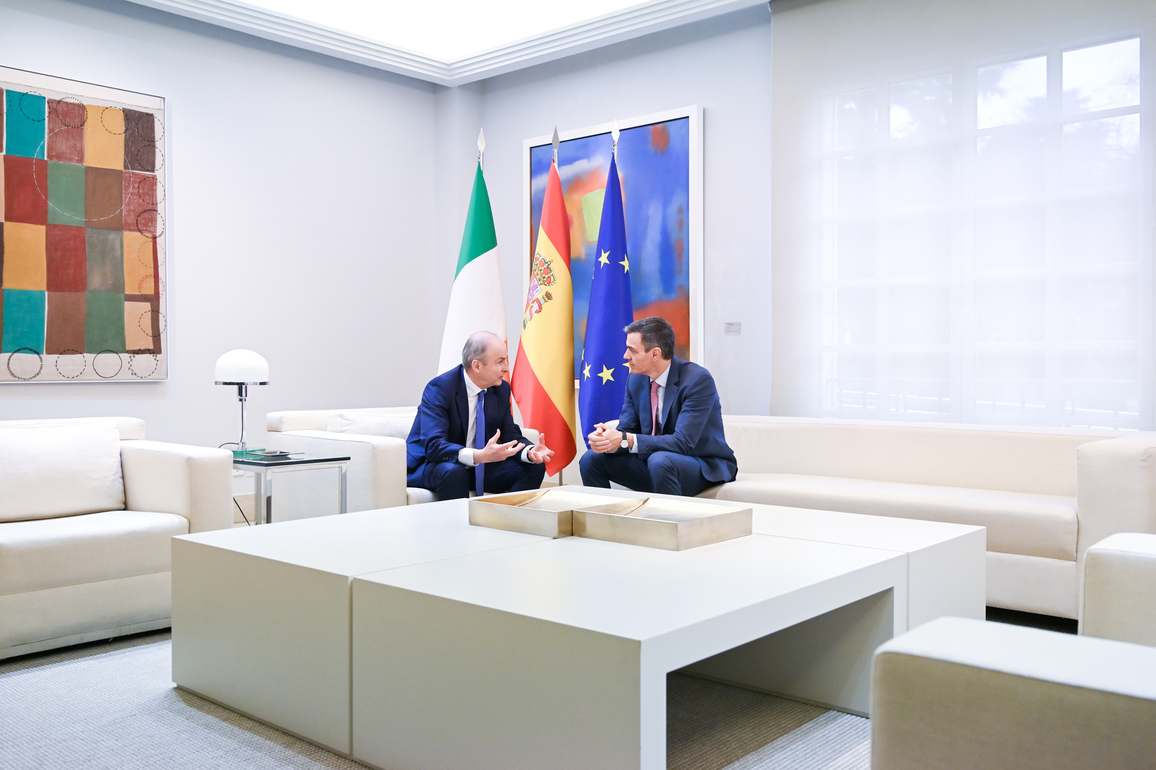 SPAIN-MADRID-IRELAND-PM-VISIT