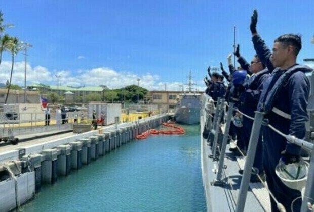 BRP Antonio Luna on its way home after rousing send-off in Hawaii