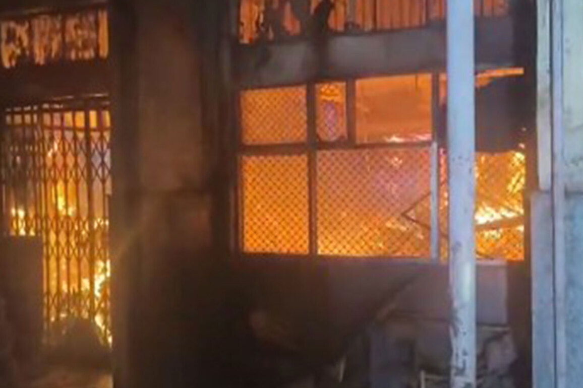 Fire breaks out at Sheikh Sarai Transport Authority record room in Delhi