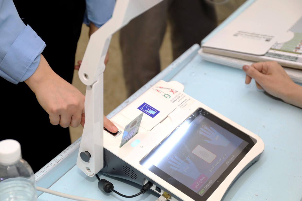 IRAQ-BAGHDAD-PARLIAMENT-ELECTIONS-VOTING