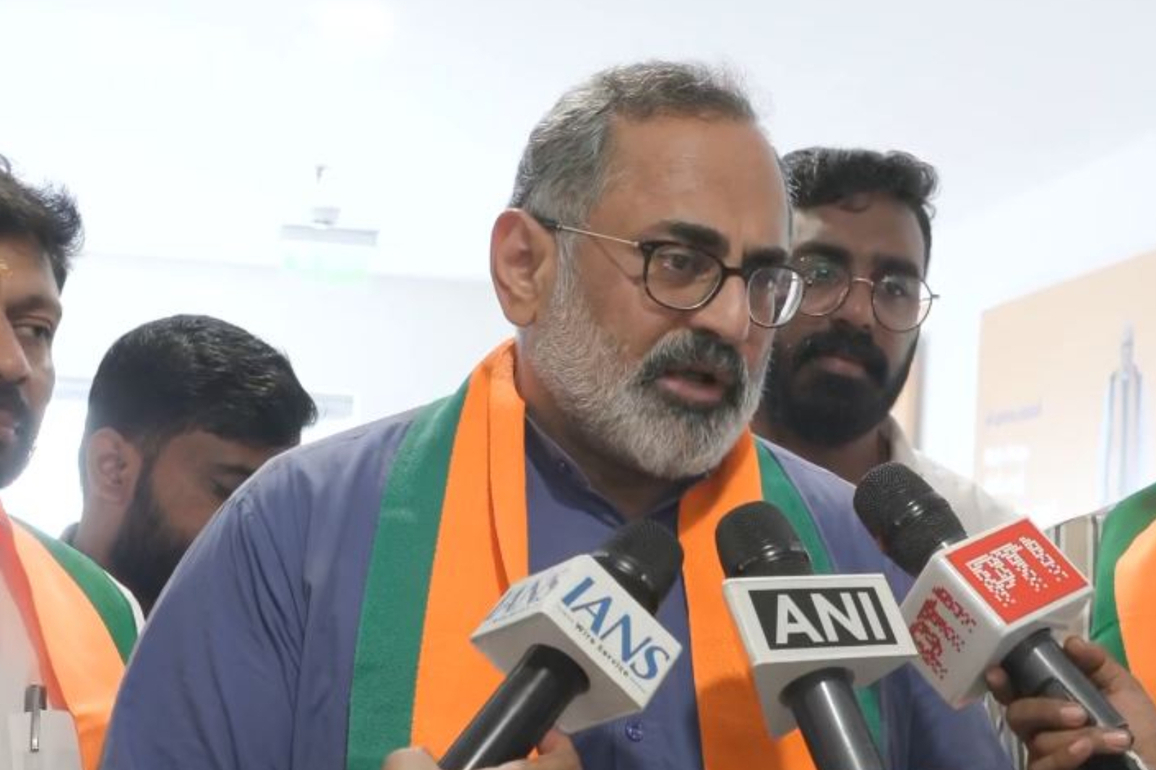 "Young leaders leaving Congress as only proximity to Gandhi family matters": Kerala BJP chief Rajeev Chandrasekhar