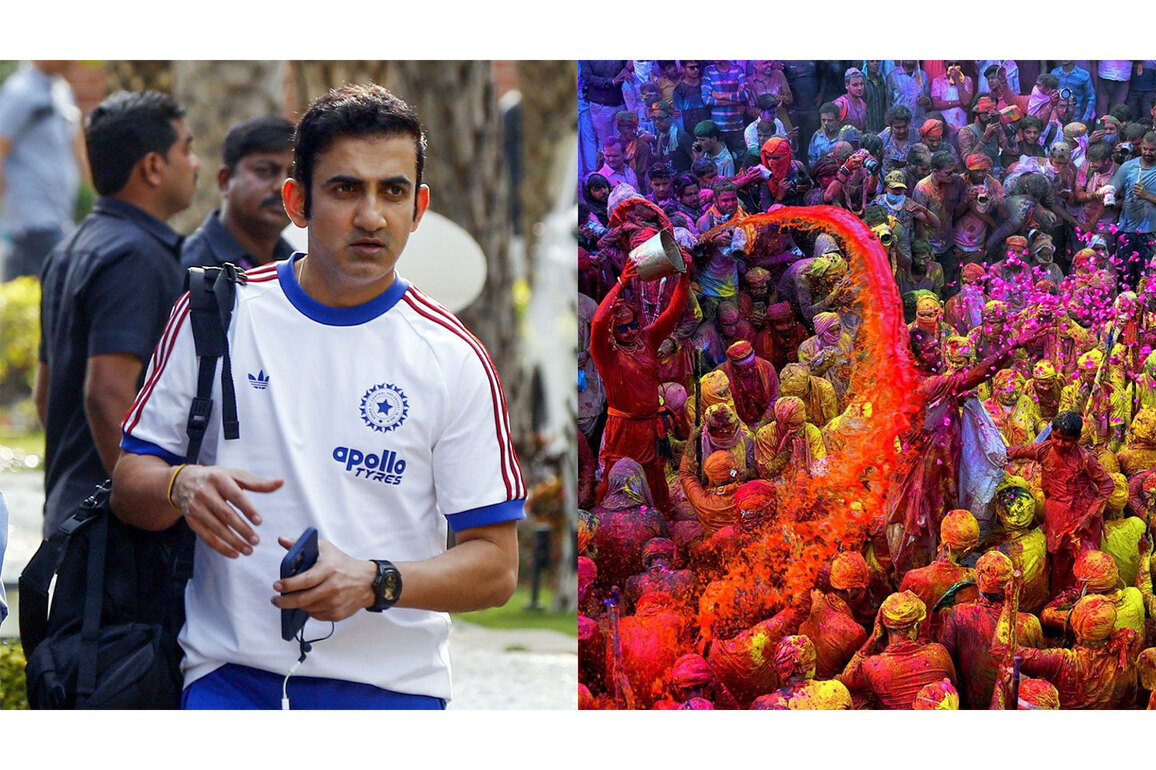 Team India head coach Gautam Gambhir extends Holi greetings