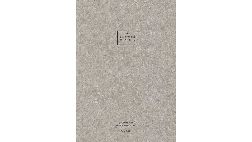 Showerwall unveils new RRP brochure for installers