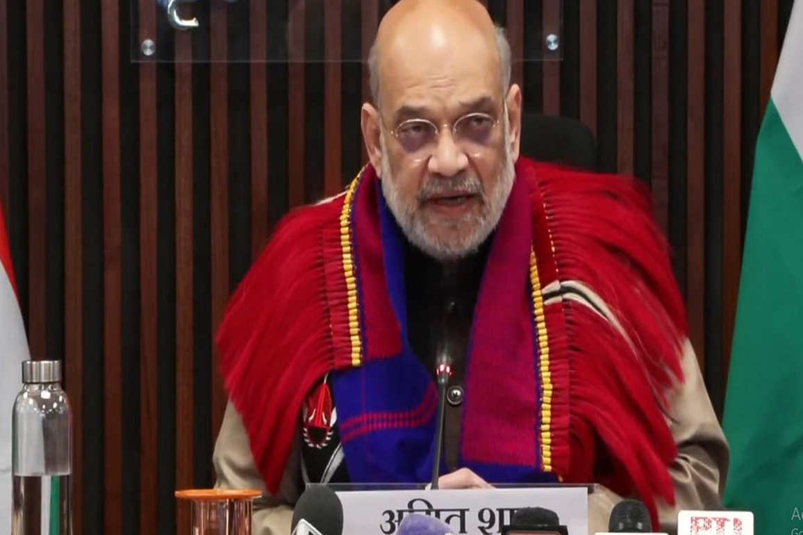 Amit Shah attends ENPO agreement ceremony, assures development in Eastern Nagaland