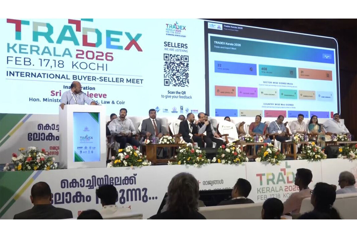 Kerala hosts 'TRADEX KERALA 2026'-- India's first-ever International buyer-seller meet