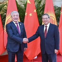 CHINA-TIANJIN-LI QIANG-KYRGYZ PM-MEETING (CN)