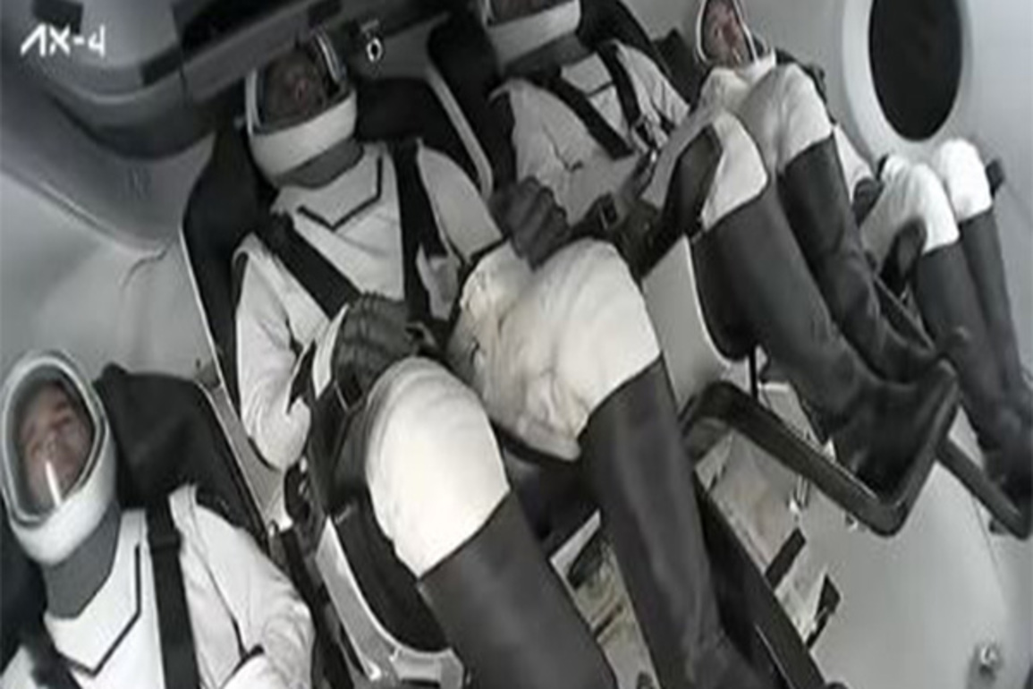 "Your chest should swell with pride": Group Captain Shubhanshu Shukla, onboard Axiom-4, says India back in space after 41 years
