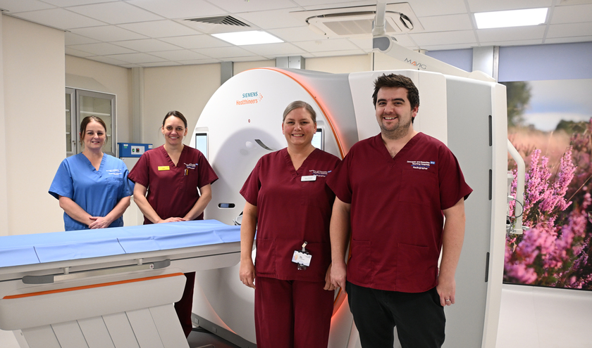 The CT suite at Bassetlaw Hospital (c) DBTH