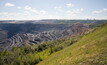 The Lebedinsky mine forms one of the largest open pits in the world, with dimensions of 5.5km by 3.5km