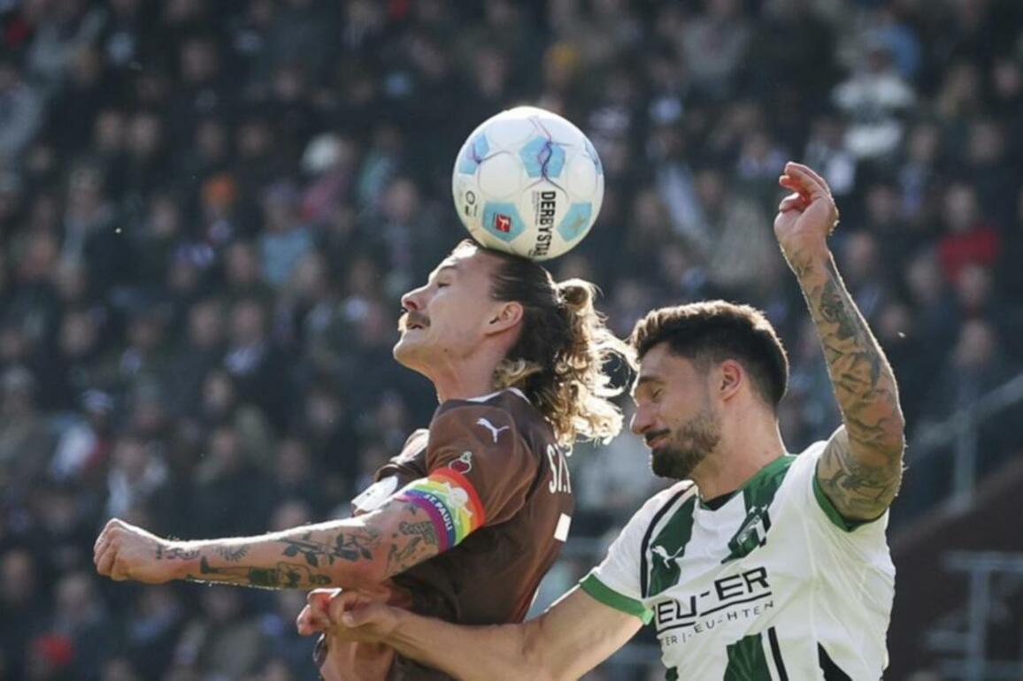 Gladbach lose precious points in draw at St Pauli