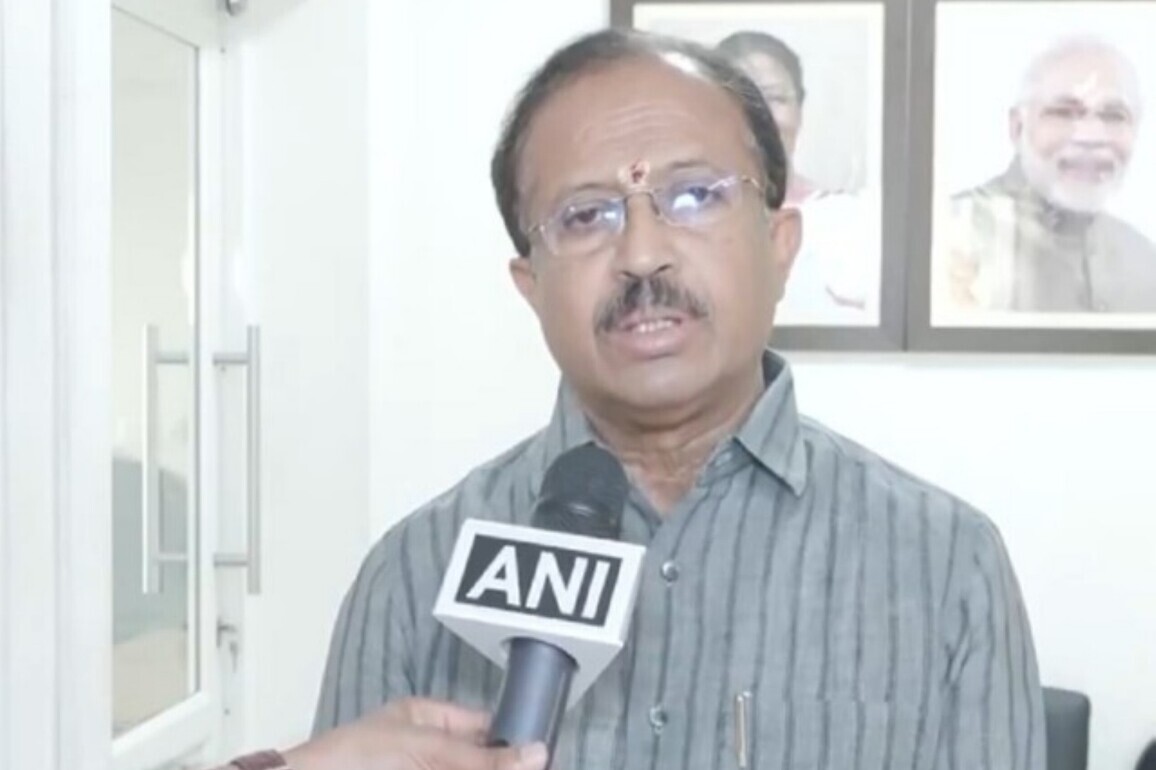 "Hopeful of verdict in favour of NDA": BJP Kazhakkoottam candidate V Muraleedharan ahead of Keralam vote counting