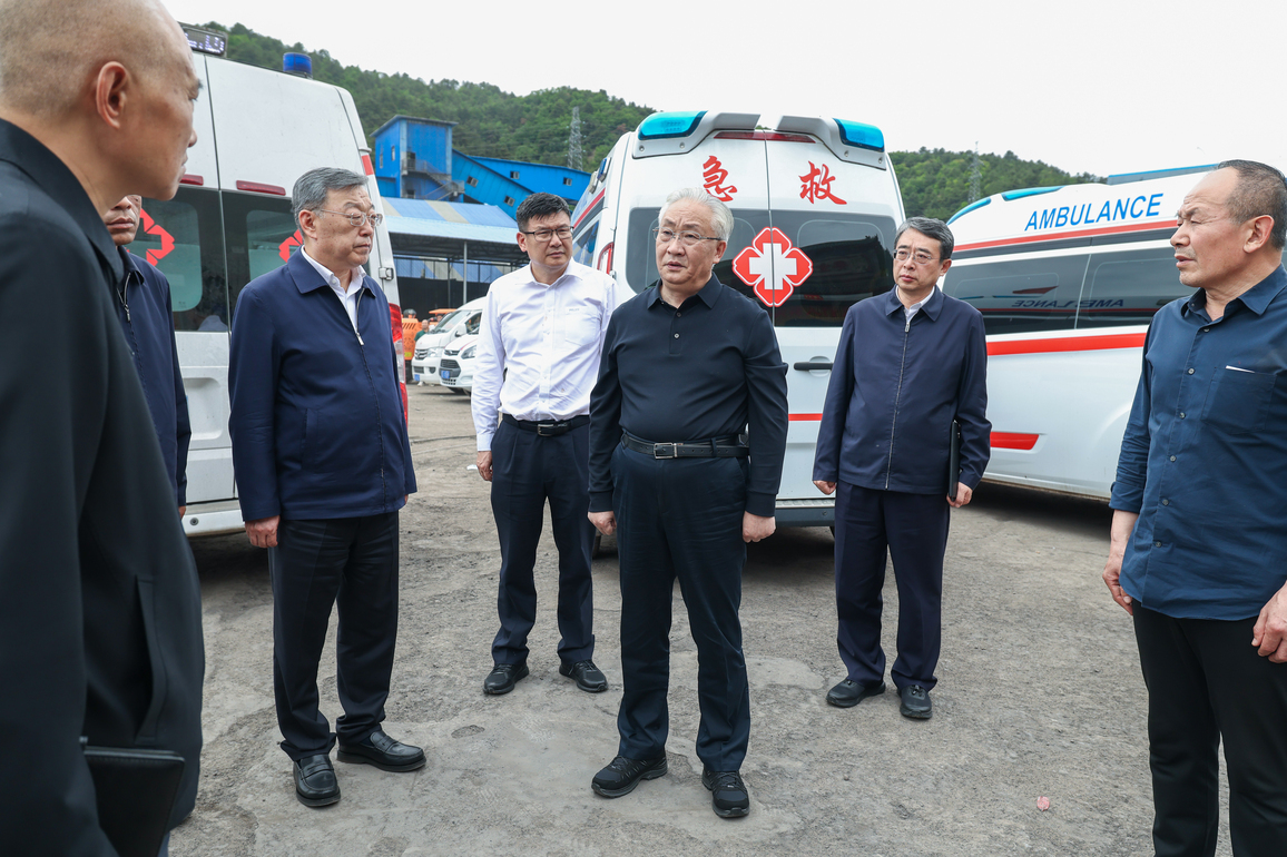 CHINA-SHANXI-ZHANG GUOQING-COAL MINE GAS EXPLOSION-EMERGENCY RESPONSE EFFORTS (CN)