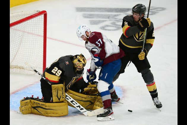 Knights double up Avs to win series in Game 6