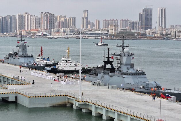 CHINA-GUANGDONG-ZHANJIANG-RUSSIAN NAVY-FRIENDLY VISIT (CN)