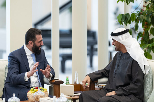 UAE and Syrian Presidents discuss bilateral relations and regional developments