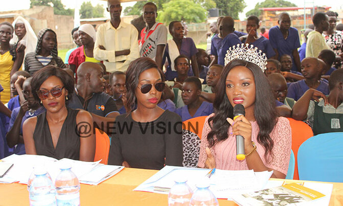 Miss World Africa Abenakyo cautions adolescents against early sex Miss World Africa Abenakyo cautions adolescents against early sex
