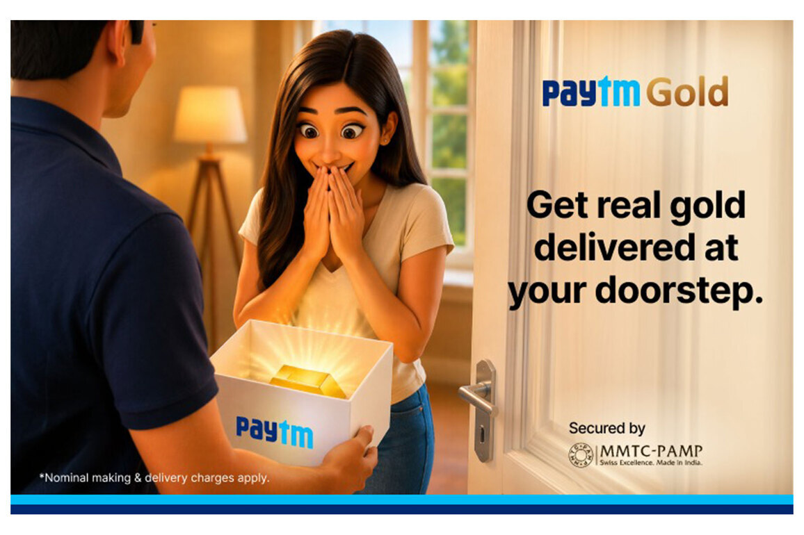 Paytm Gold extends delivery to 12,000+ pin codes ahead of Akshaya Tritiya, enables seamless conversion of Digital Gold to Physical Gold