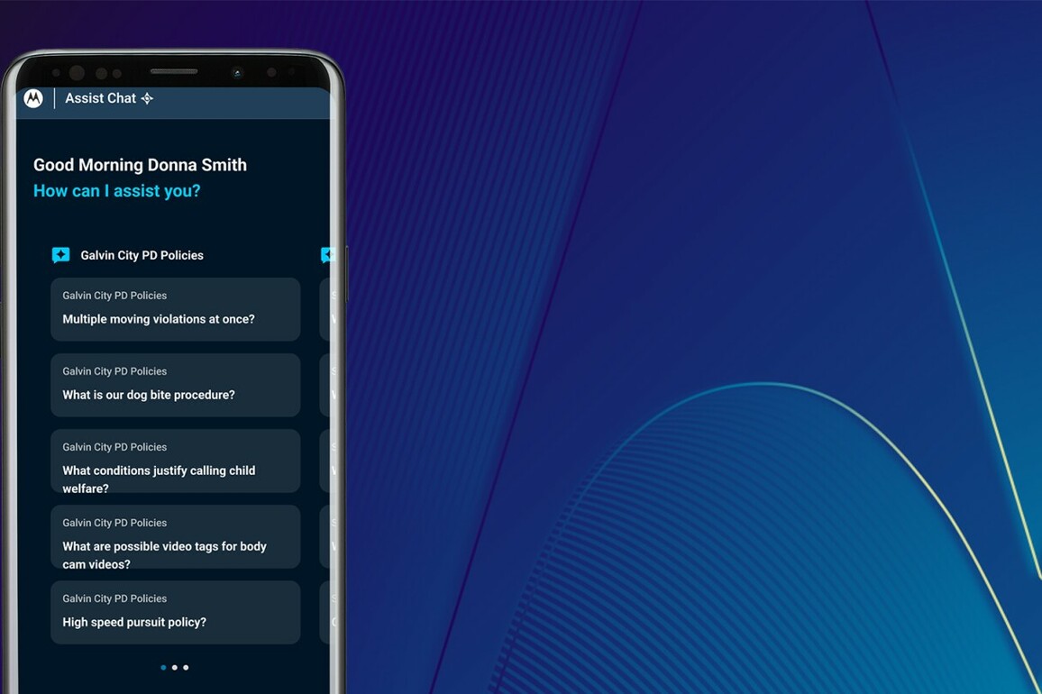 Motorola Solutions offers Assist chat to all U.S. public safety agencies cost-free