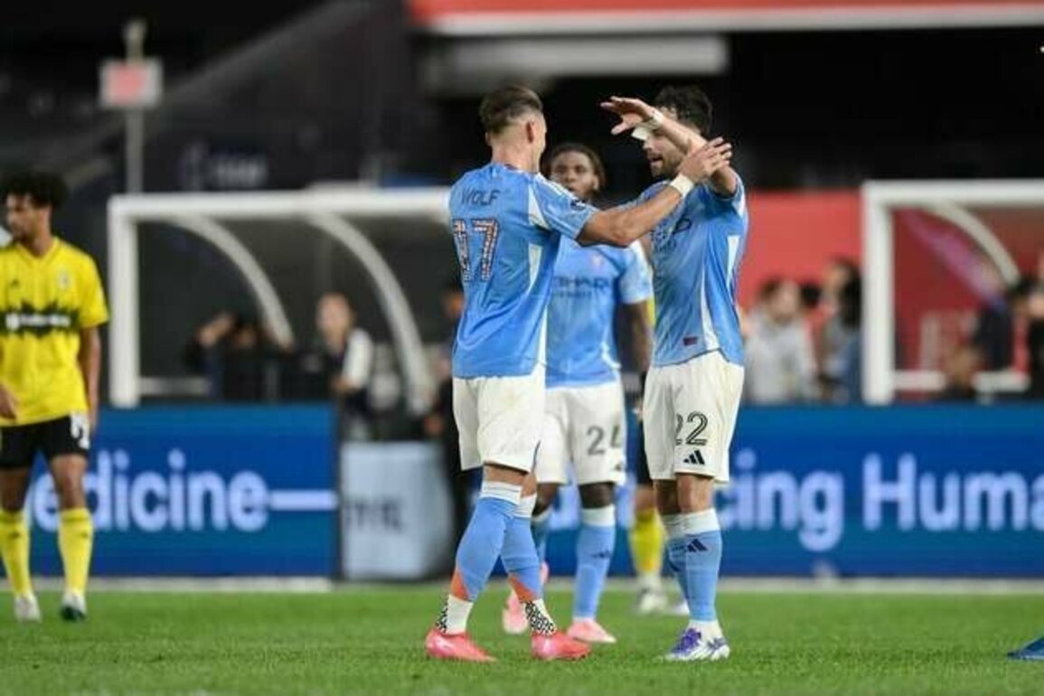 Julian Fernandez strikes late as NYCFC edges Crew at Yankee Stadium