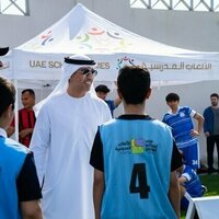 Sports Minister attends UAE School Games Football