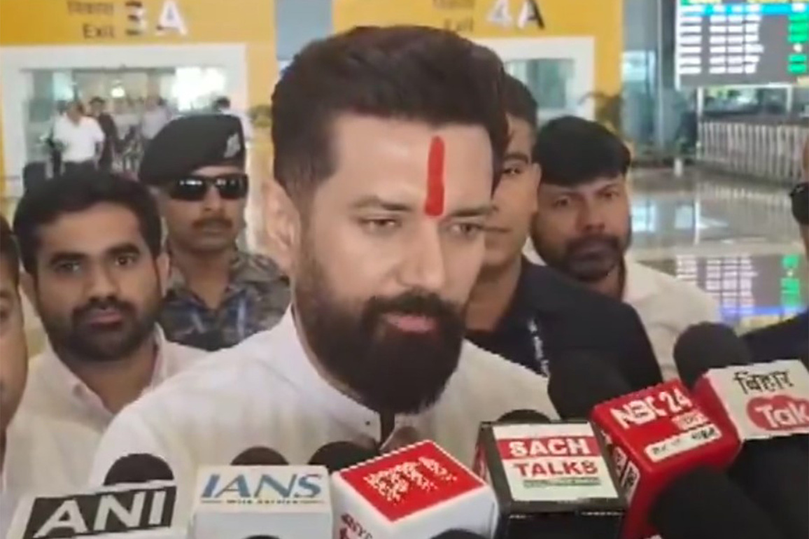"INDIA bloc a medium to hide each other's shortcomings": Chirag Paswan on opposition alliance's meeting