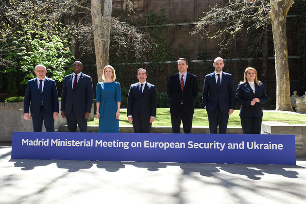 SPAIN-MADRID-EUROPEAN SECURITY-UKRAINE-MINITERIAL MEETING