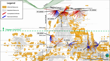Completed and Planned Drilling for 2027 Sunshine Mine feasibility study